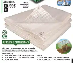 Shopix BÂCHE DE PROTECTION ARMÉE offre