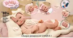 JouéClub Baby born poupon baby born real offre
