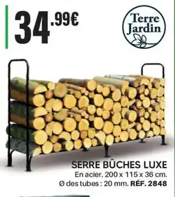 Shopix Terre Jardin SERRE BÛCHES LUXE offre
