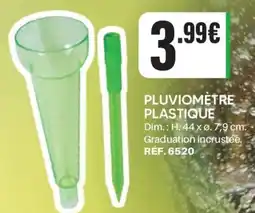 Shopix Pluviomètre plastique offre