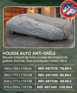 Shopix Housse auto anti-grele offre