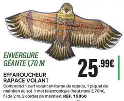 Shopix EFFAROUCHEUR RAPACE VOLANT offre
