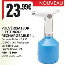 Shopix PULVÉRISATEUR ÉLECTRIQUE RECHARGEABLE 1 L offre