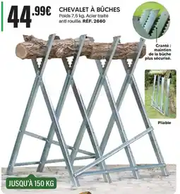 Shopix CHEVALET À BÛCHES offre