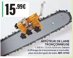 Shopix AFFÛTEUR DE LAME TRONÇONNEUSE offre