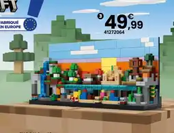 JouéClub Lego minecraft 21589 mini biomes offre
