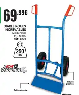 Shopix EURO VANADIUM DIABLE ROUES INCROYABLES offre