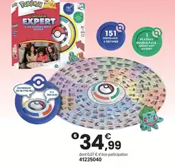 JouéClub Pokemon dresseur expert jeu offre
