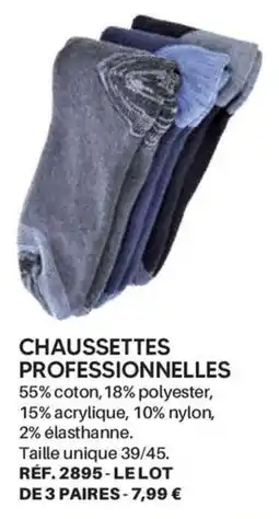 Shopix Chaussettes professionnelles offre