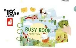 JouéClub Janod busy book ferme offre