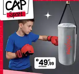 JouéClub Cap sport kit entrainement de boxe offre