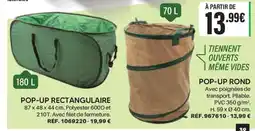 Shopix POP-UP RECTANGULAIRE offre