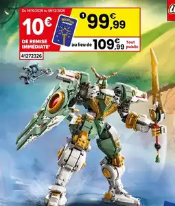 JouéClub Lego 71860 15ème anniversaire : le robot titan de lloyd offre
