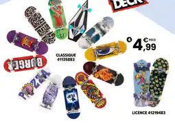 JouéClub Techdeck pack 1 finger skate offre
