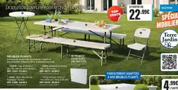 Shopix Terre Jardin MEUBLES PLIANTS offre