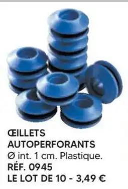 Shopix ŒILLETS AUTOPERFORANTS offre