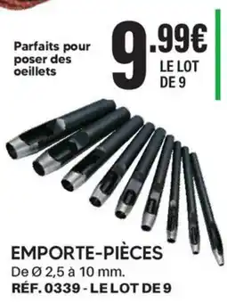 Shopix Emporte-pièces offre