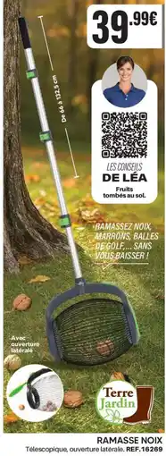 Shopix Terre jardin ramasse noix offre
