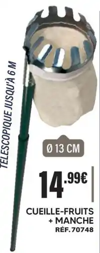 Shopix Cueille-fruits + manche offre