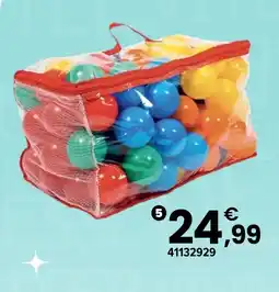 JouéClub Sac 100 balles 7 cm offre