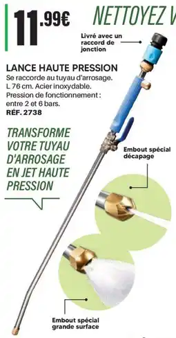 Shopix Lance haute pression offre