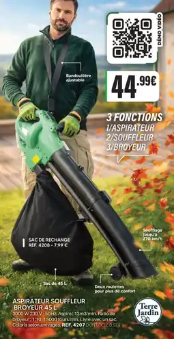 Shopix Aspirateur souffleur broyeur offre