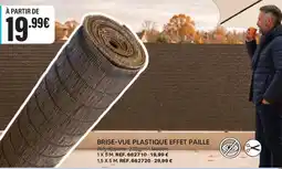 Shopix BRIS-VUE PLASTIQUE EFFET PAILLE offre