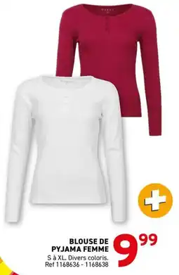 Trafic GUESS Blouse de pyjama femme offre