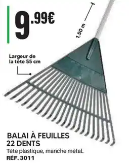 Shopix Balai à feuilles offre