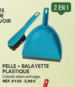 Shopix Pelle + balayette plastique et réservoir offre