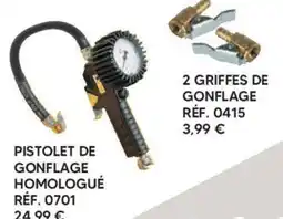 Shopix PISTOLET DE GONFLAGE HOMOLOGUÉ offre