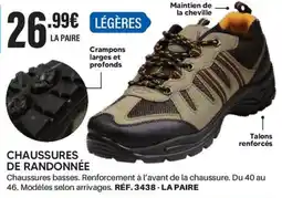 Shopix CHAUSSES DE RANDONNÉE offre