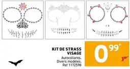 Trafic KIT DE STRASS VISAGE offre