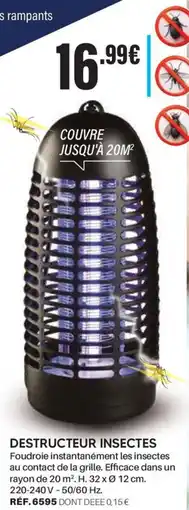 Shopix Destructeur insectes offre