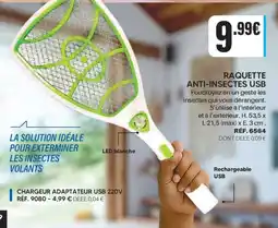 Shopix Raquette anti-insectes usb offre
