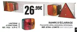 Shopix RAMPE D'ÉCLAIRAGE offre