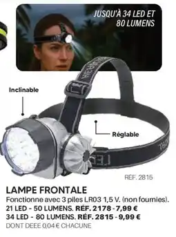 Shopix Thor lampe frontale offre