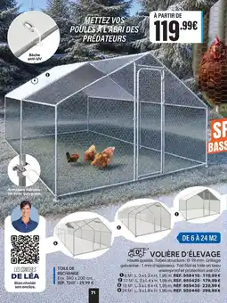 Shopix Volière d'élevage offre