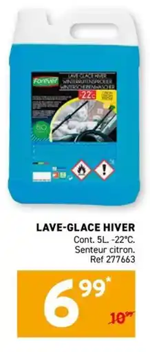 Trafic Forever Lave-Glace Hiver offre