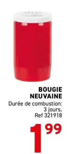 Trafic BOUGIE NEUVAIN offre