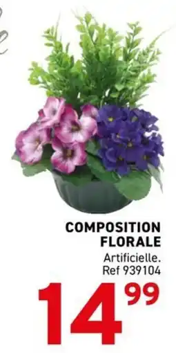 Trafic COMPOSITION FLORALE offre