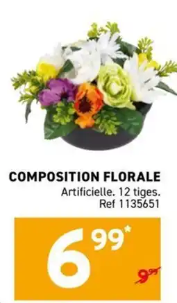 Trafic COMPOSITION FLORALE offre