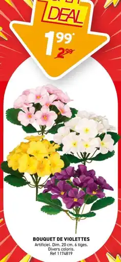 Trafic Bouquet de violettes offre