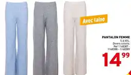 Trafic Pantalon femme offre