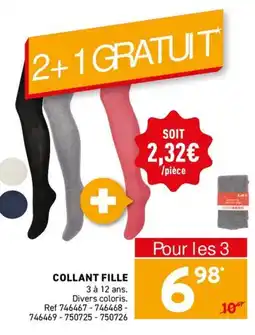 Trafic PURE BASIC Collant fille offre