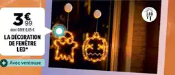 Centrakor La décoration de fenêtre led offre