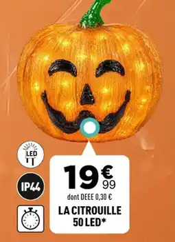 Centrakor La citrouille 50 led offre