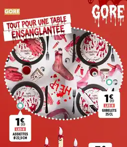 Centrakor GORE Assiettes offre