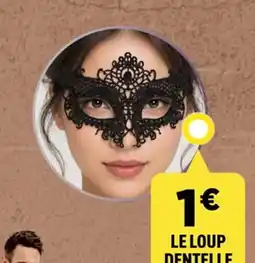 Centrakor LE LOUP DENTELLE offre