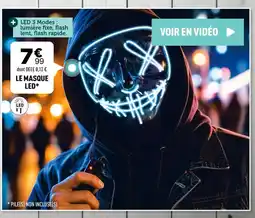 Centrakor Le masque led offre